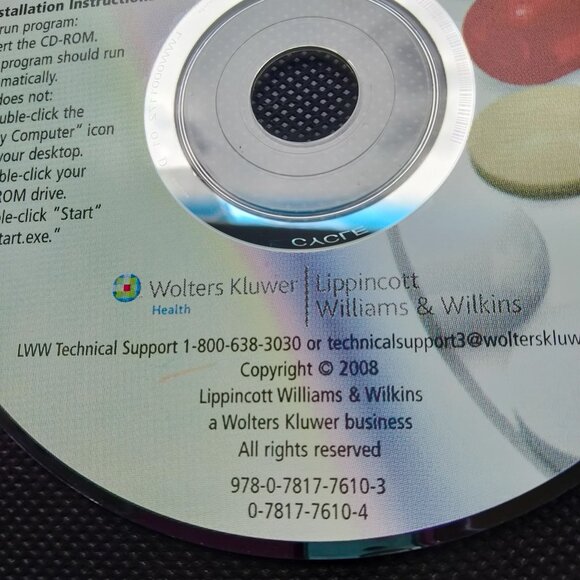 Focus On Nursing Pharmacology CD Student Resource Karch Wolters Kluwer 4th Ed - Picture 4 of 4